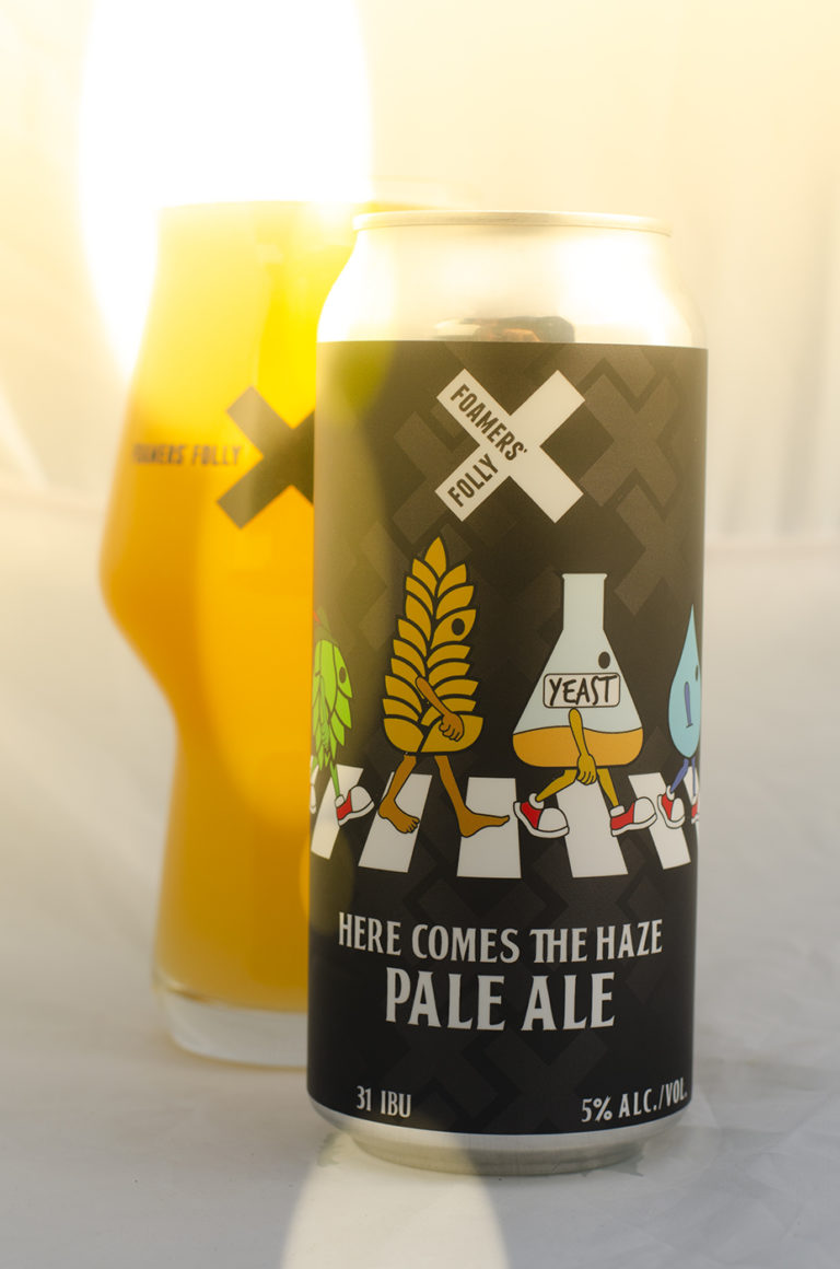 HERE COMES THE HAZE – Hazy Pale Ale | Foamers' Folly Brewing Co.