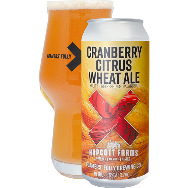 Cranberry Citrus Wheat Ale